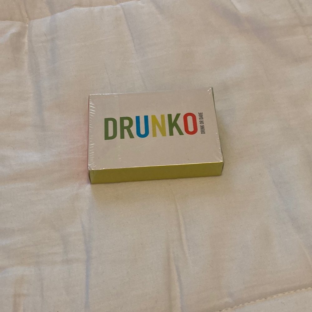 Drunko card game